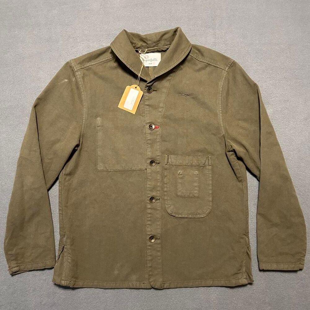 Unbranded Men's Khaki and Brown Jacket
